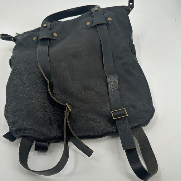 Spencer Devine classic core blacks leather bag - Picture 5 of 11